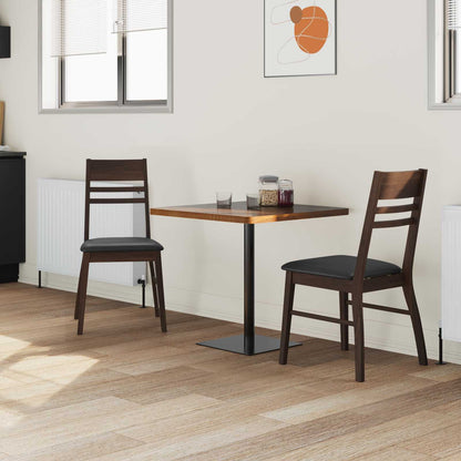 vidaXL Dining Chairs 2 pcs Light Brown 43 x 54 x 89 cm