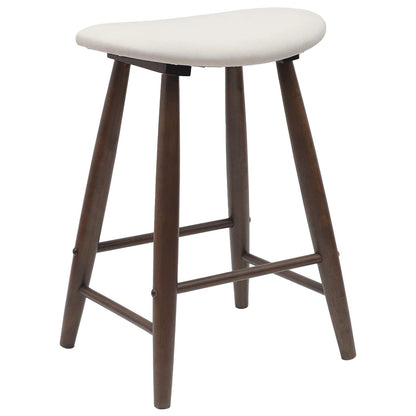 vidaXL Dining Chairs 2 pcs Light Brown 46 x 37 x 63 cm