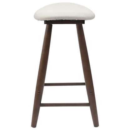 vidaXL Dining Chairs 2 pcs Light Brown 46 x 37 x 63 cm