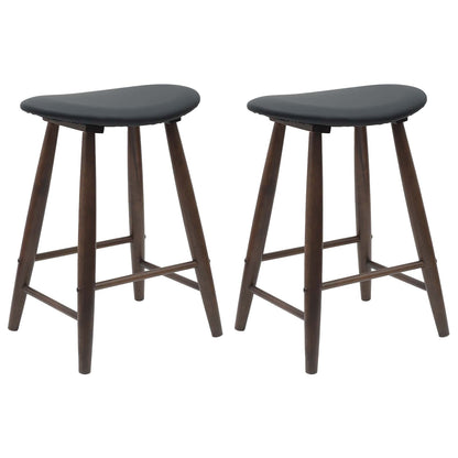 vidaXL Dining Chairs 2 pcs Light Brown 46 x 37 x 63 cm