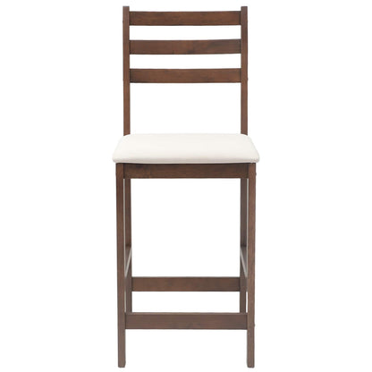 vidaXL Dining Chairs 2 pcs Light Brown 40 x 47.5 x 99.5 cm
