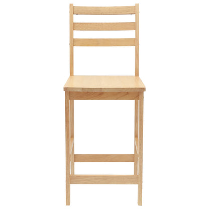 vidaXL Dining Chairs 2 pcs Natural 40 x 47.5 x 99.5 cm