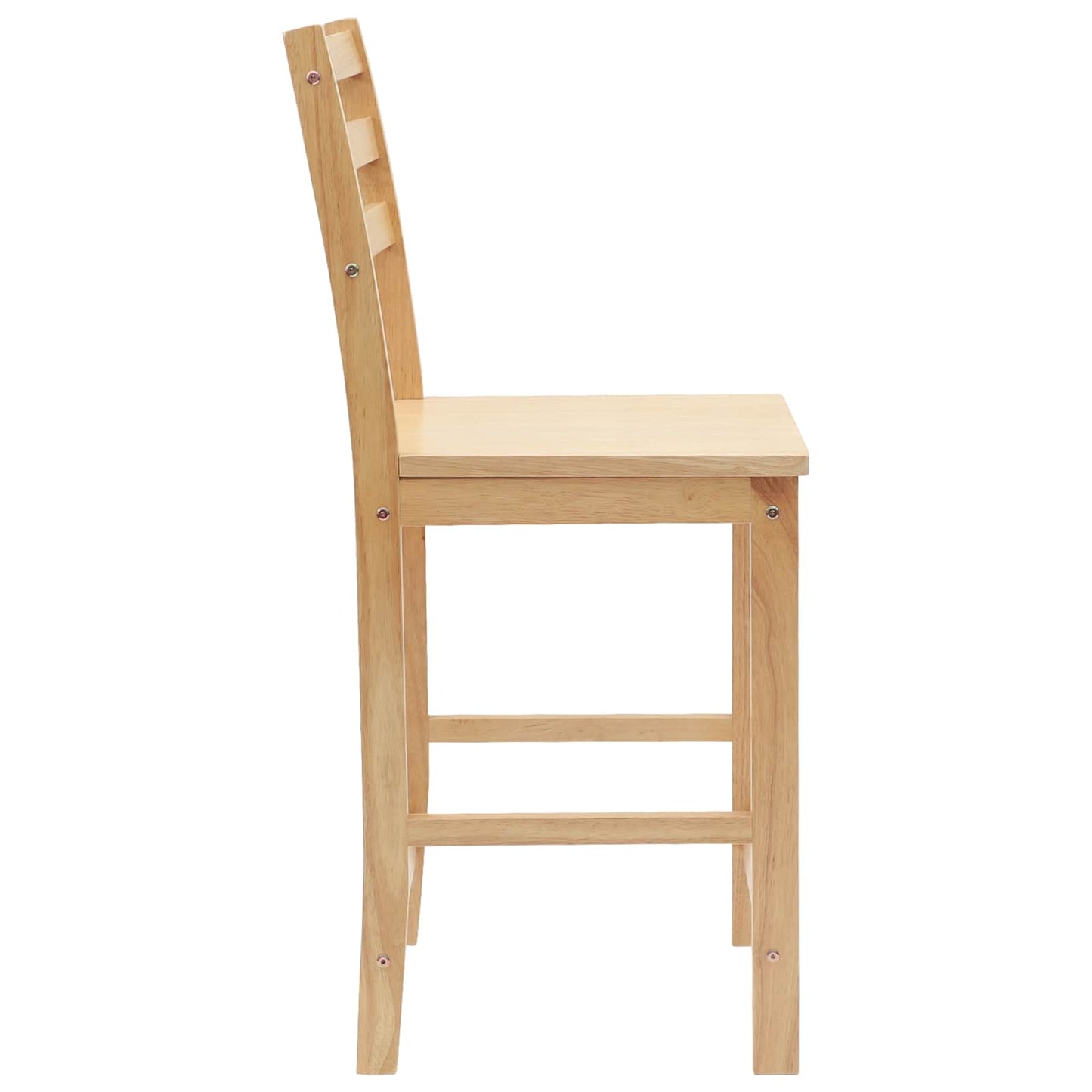 vidaXL Dining Chairs 2 pcs Natural 40 x 47.5 x 99.5 cm
