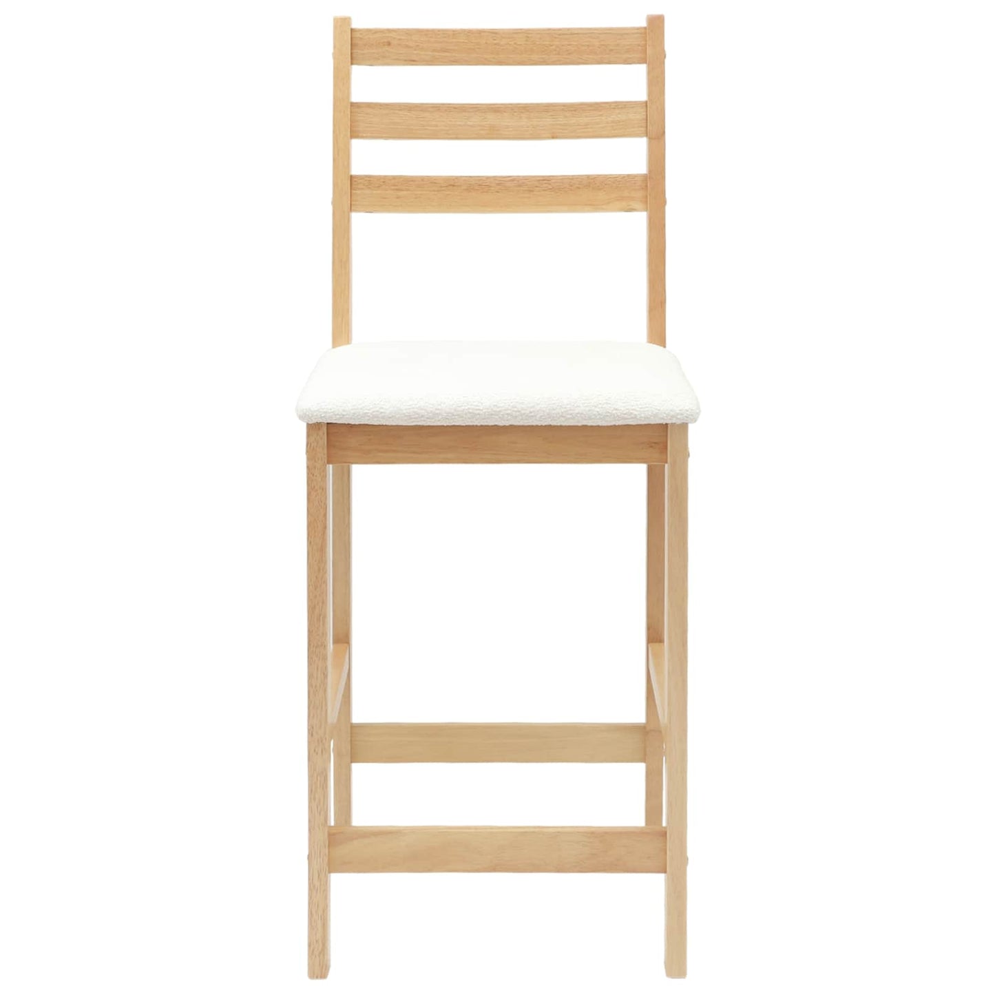vidaXL Dining Chairs 2 pcs Natural 40 x 47.5 x 99.5 cm