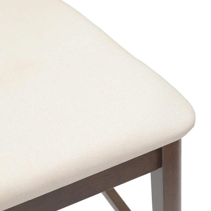 vidaXL Dining Chairs 2 pcs Light Brown 48 x 49 x 95 cm