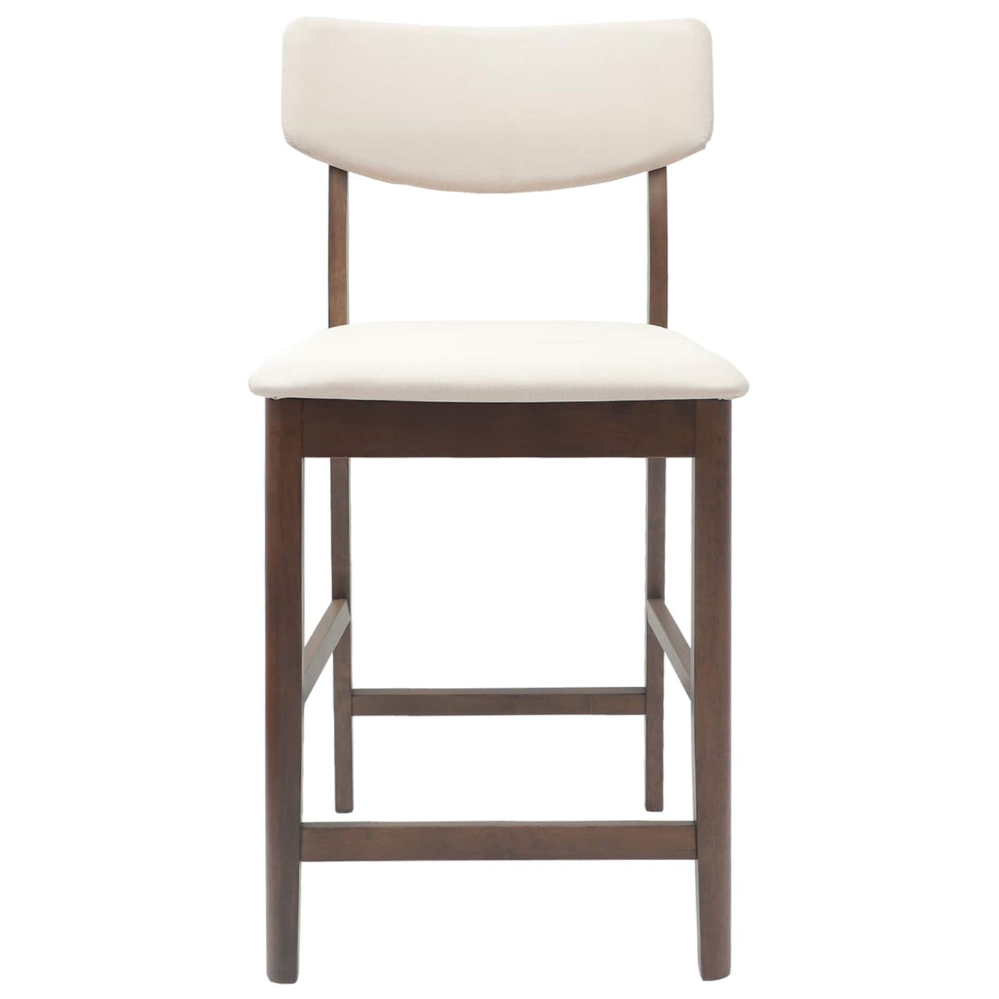 vidaXL Dining Chairs 2 pcs Light Brown 48 x 49 x 95 cm