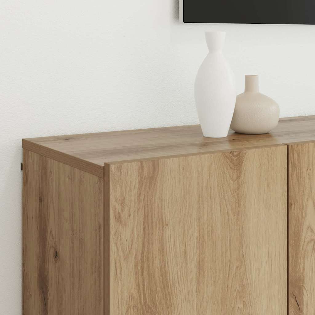 vidaXL TV Units 6 pcs Artisan oak Engineered wood