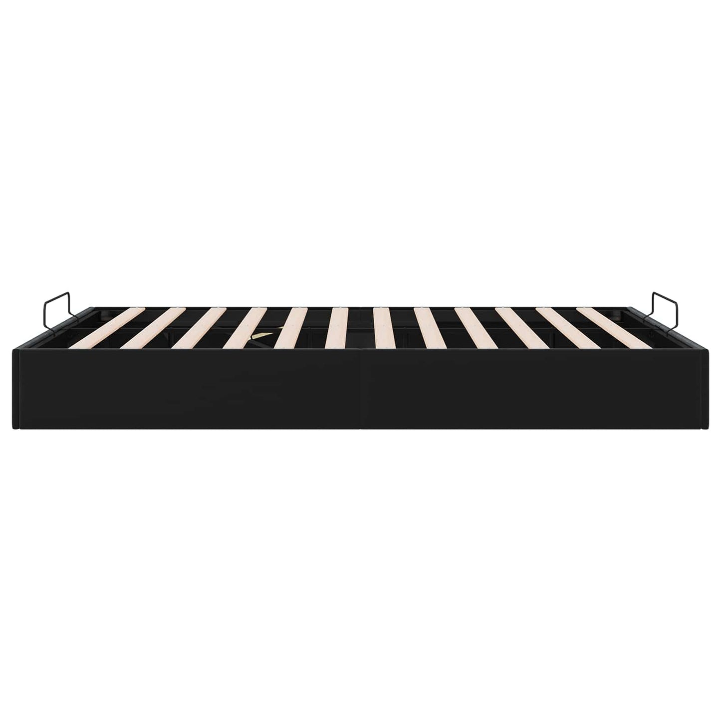 vidaXL Ottoman Bed Frame Black Queen Size Velvet