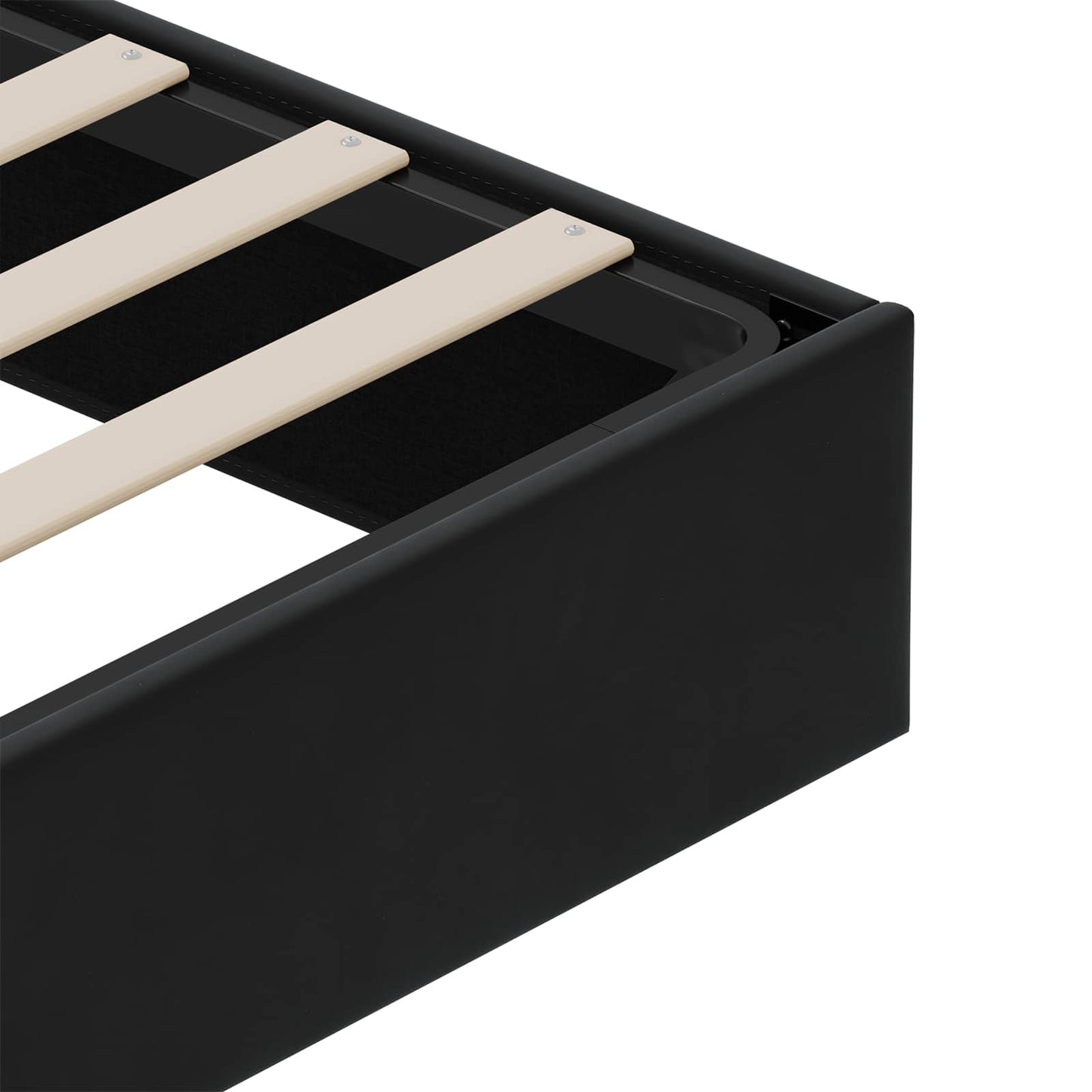 vidaXL Ottoman Bed Frame Black King Size Velvet
