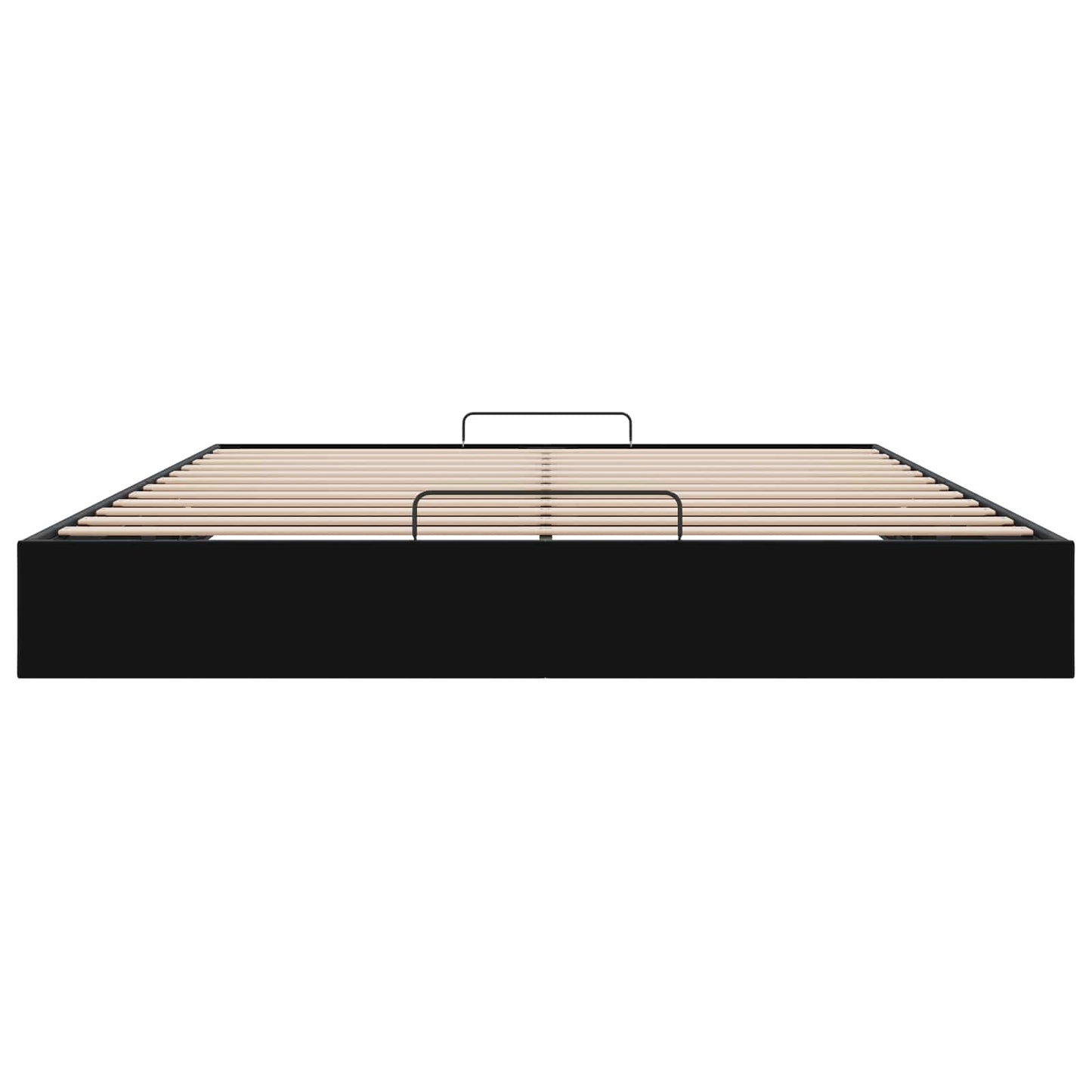 vidaXL Ottoman Bed Frame Black King Size Velvet