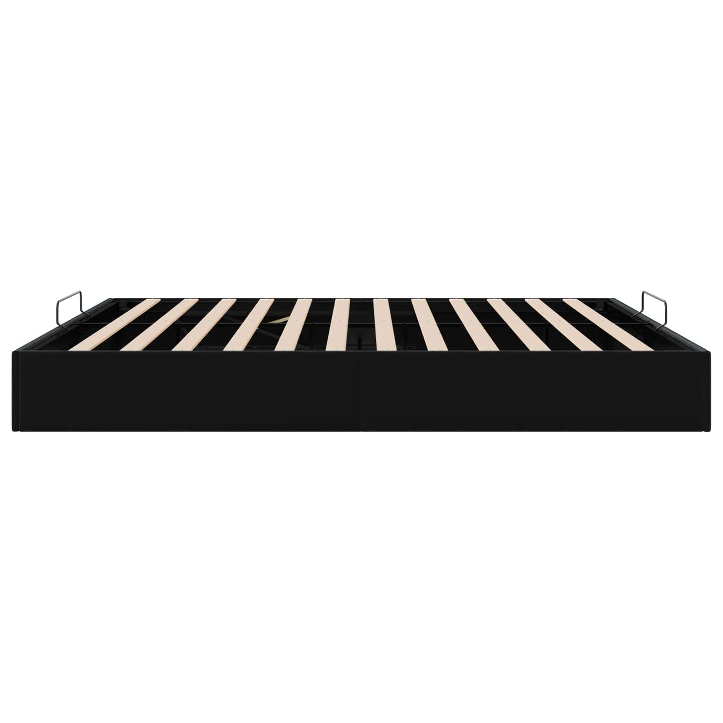 vidaXL Ottoman Bed Frame Black King Size Velvet