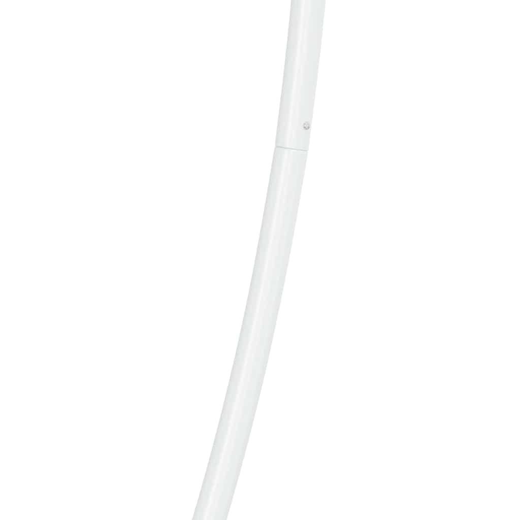 vidaXL Wedding Arch White 220 x 45 x 200 cm Steel