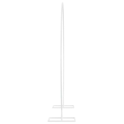 vidaXL Wedding Arch White 220 x 45 x 200 cm Steel