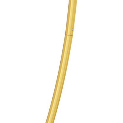 vidaXL Wedding Arch Gold 220 x 45 x 200 cm Steel
