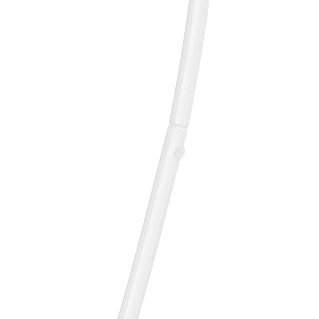 vidaXL Wedding Arch White 195 x 35 x 211 cm Steel