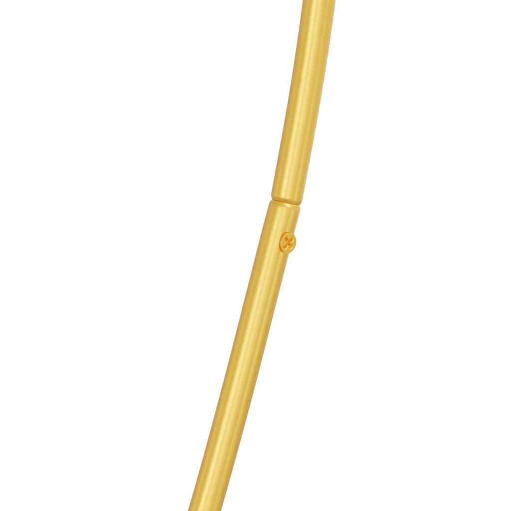 vidaXL Wedding Arch Gold 195 x 35 x 211 cm Steel