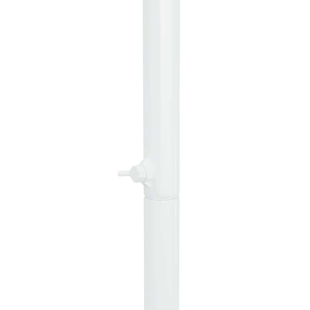 vidaXL Wedding Arch White 100 x 39 x 200 cm Steel
