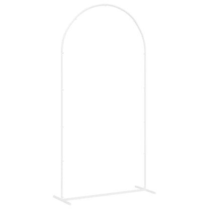 vidaXL Wedding Arch White 100 x 39 x 200 cm Steel