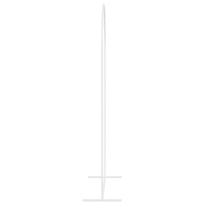 vidaXL Wedding Arch White 100 x 39 x 200 cm Steel