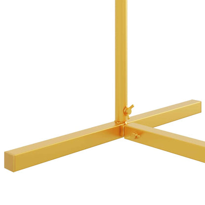 vidaXL Wedding Arch Gold 100 x 39 x 200 cm Steel