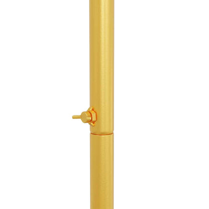 vidaXL Wedding Arch Gold 100 x 39 x 200 cm Steel