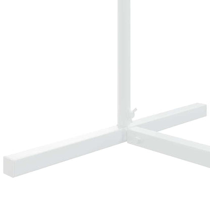 vidaXL Wedding Arch 3 pcs White Steel