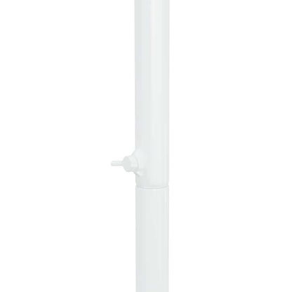 vidaXL Wedding Arch 3 pcs White Steel