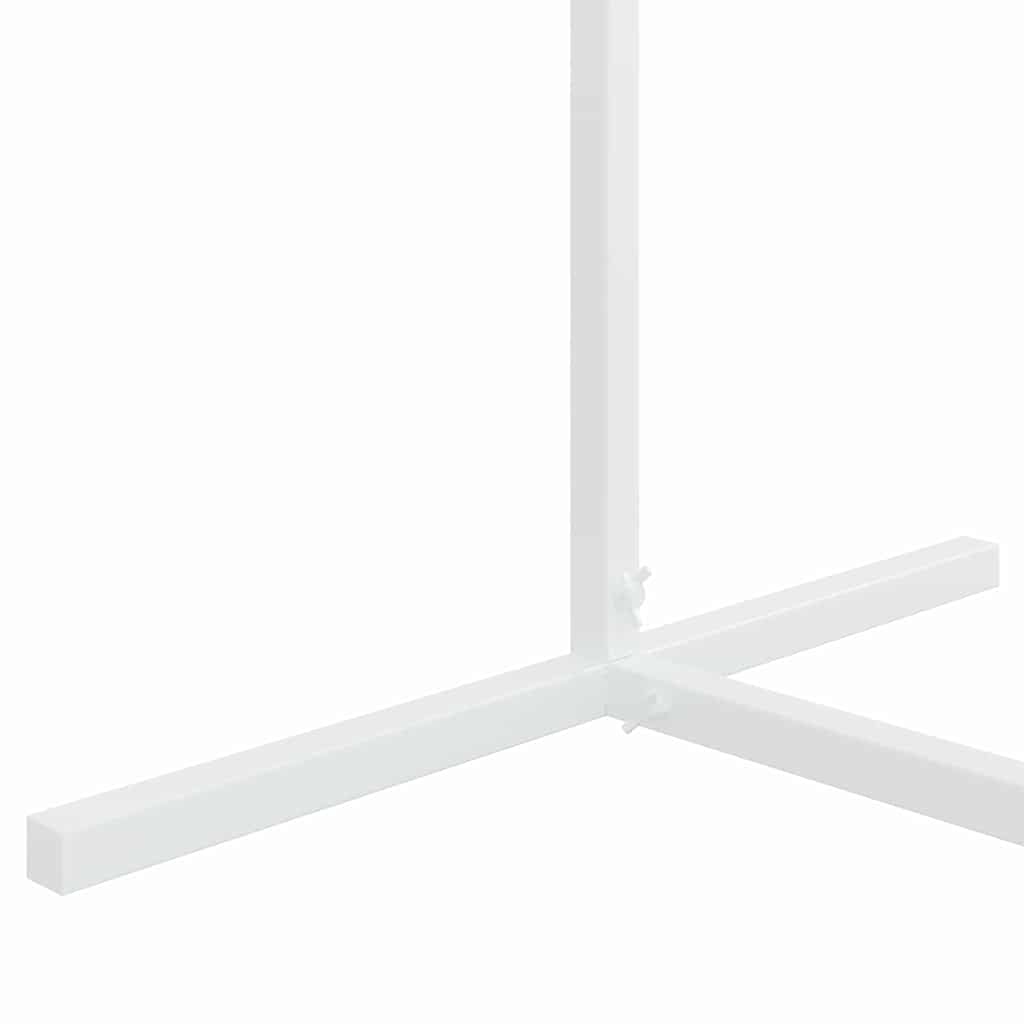 vidaXL Wedding Arch White 150 x 49.5 x 200 cm Steel