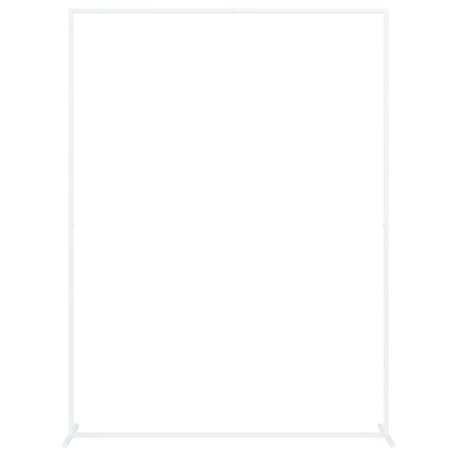 vidaXL Wedding Arch White 150 x 49.5 x 200 cm Steel