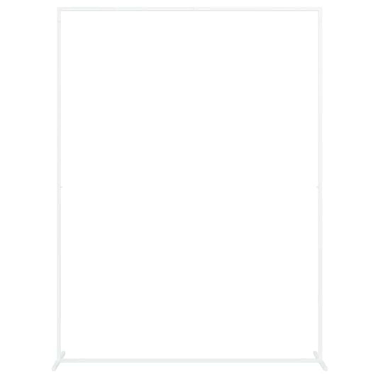vidaXL Wedding Arch White 150 x 49.5 x 200 cm Steel