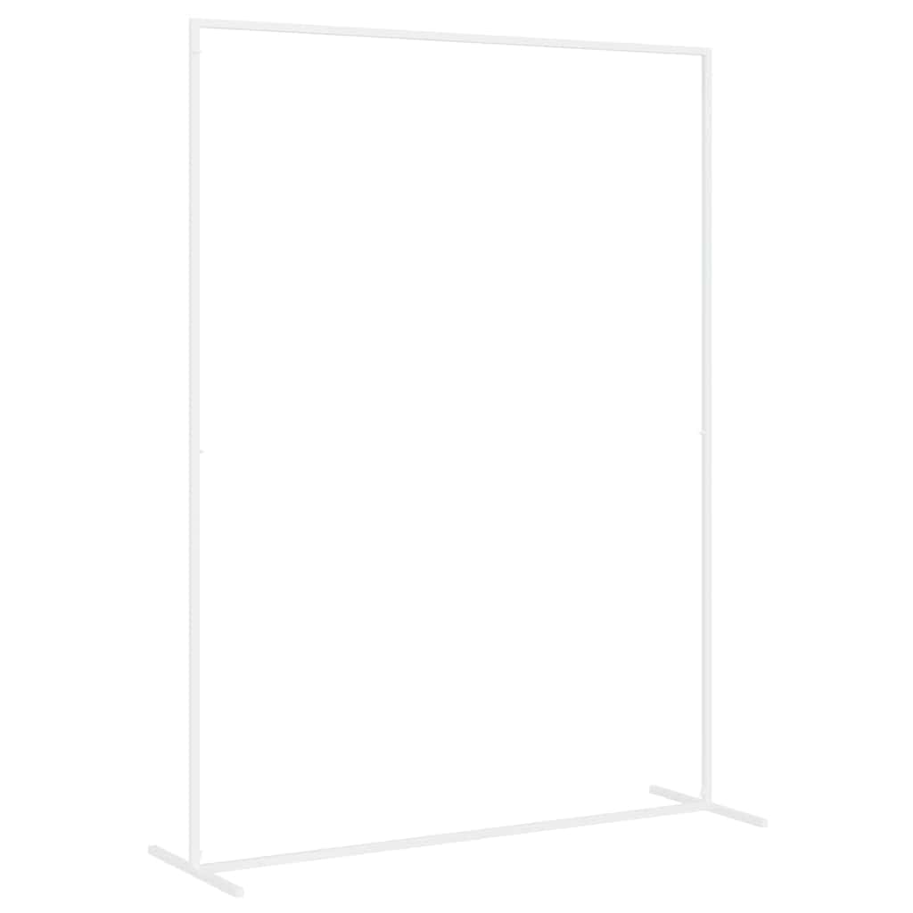 vidaXL Wedding Arch White 150 x 49.5 x 200 cm Steel