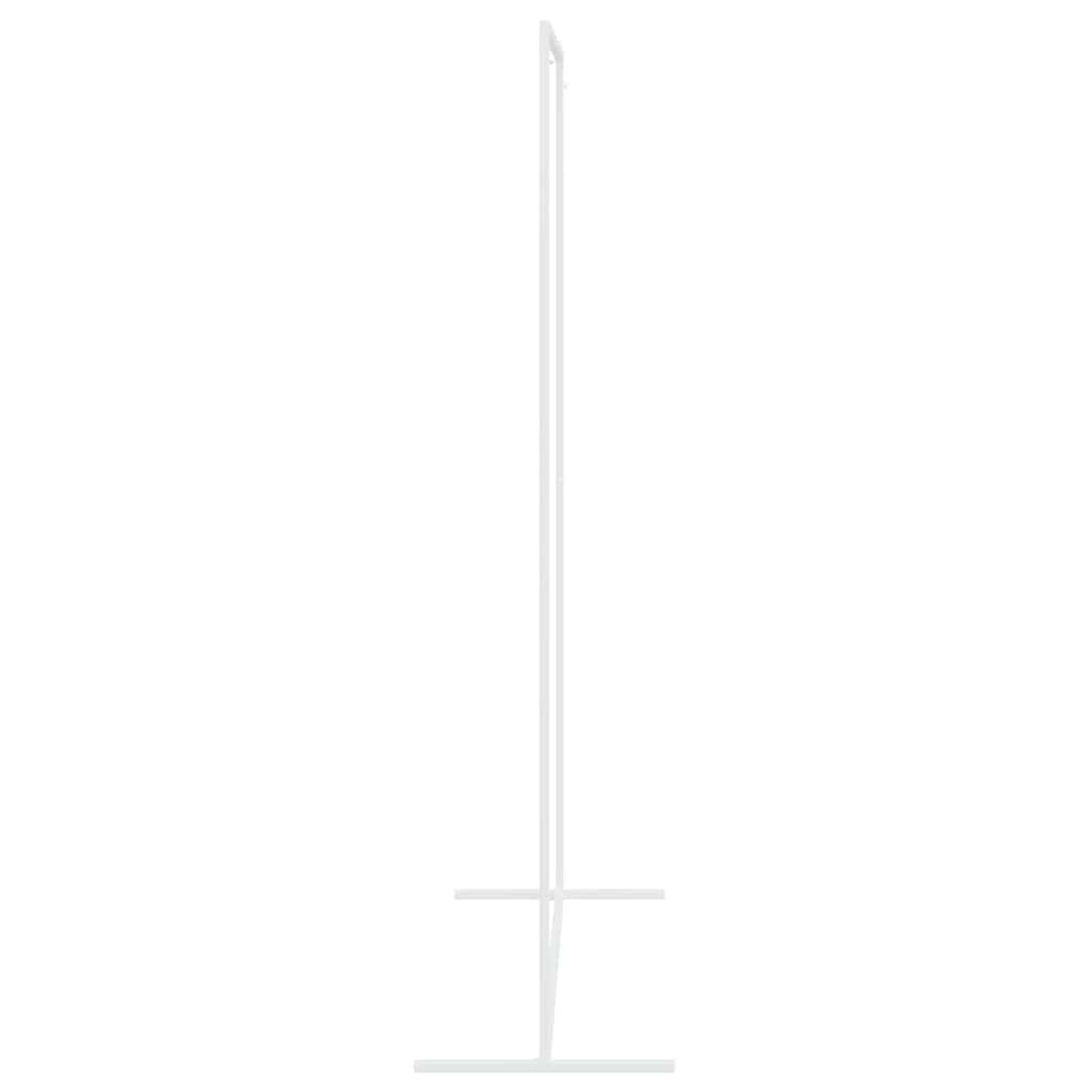 vidaXL Wedding Arch White 150 x 49.5 x 200 cm Steel