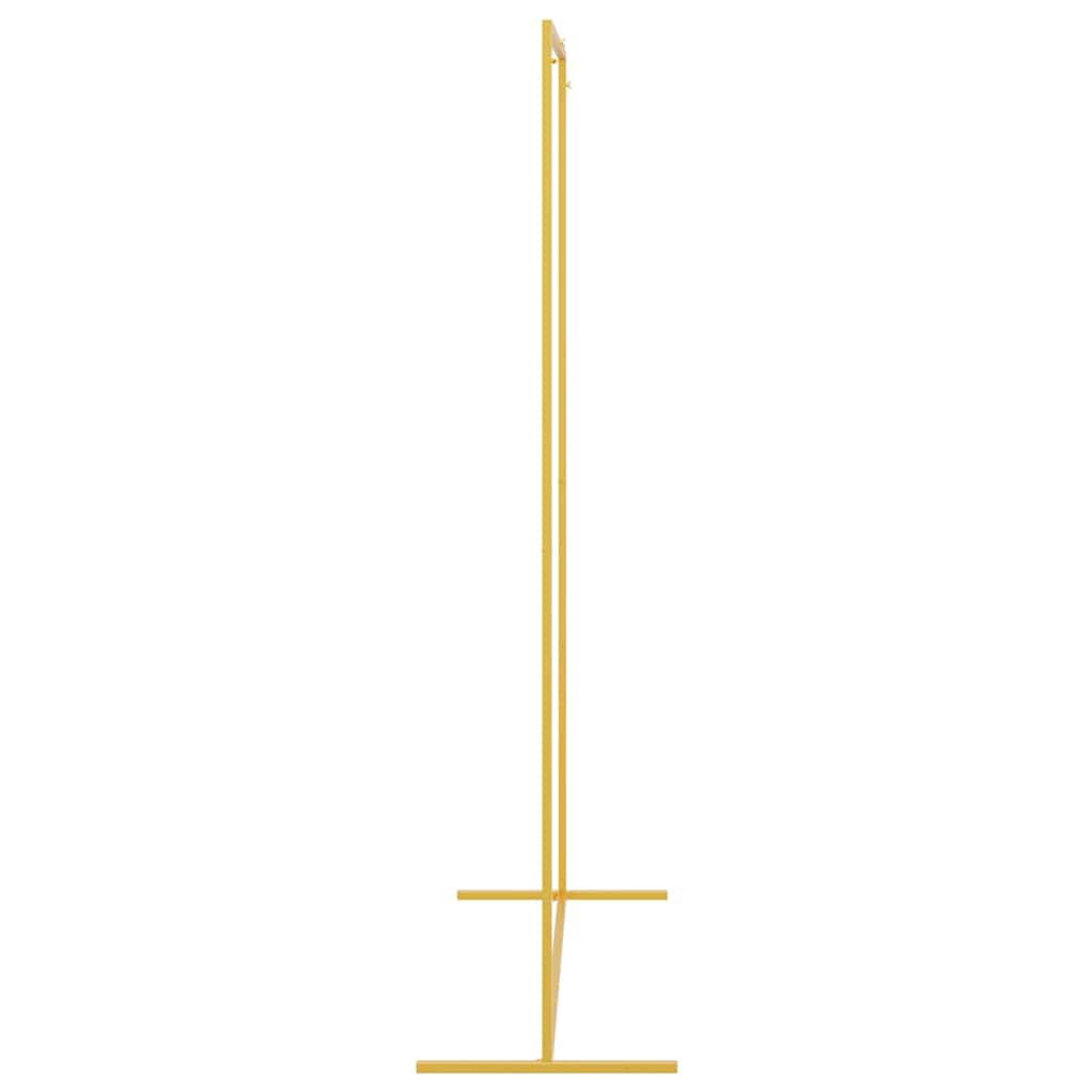 vidaXL Wedding Arch Gold 150 x 49.5 x 200 cm Steel