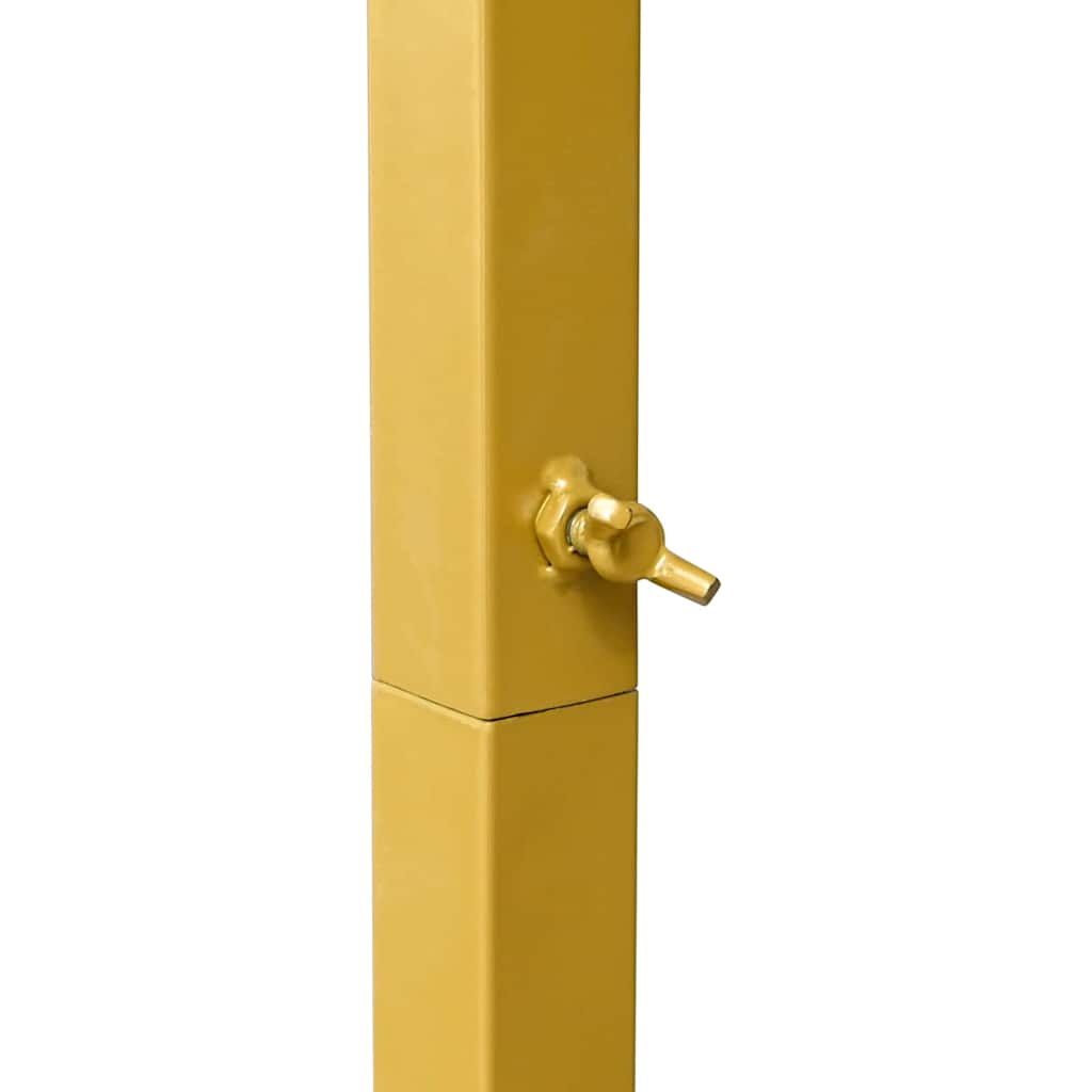 vidaXL Wedding Arch Gold 338 x 35 x 300 cm Steel