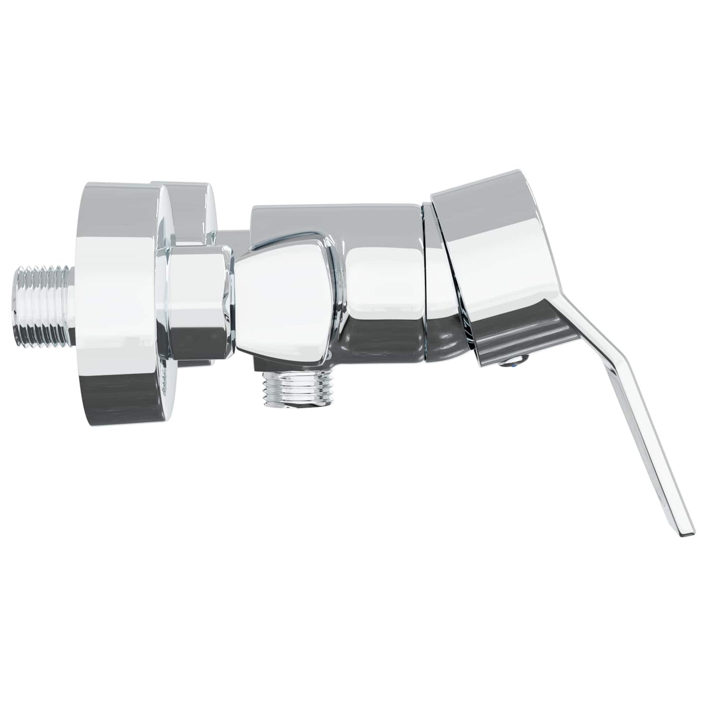 vidaXL Shower Mixer Tap Chrome G 1 / 2 inches Brass