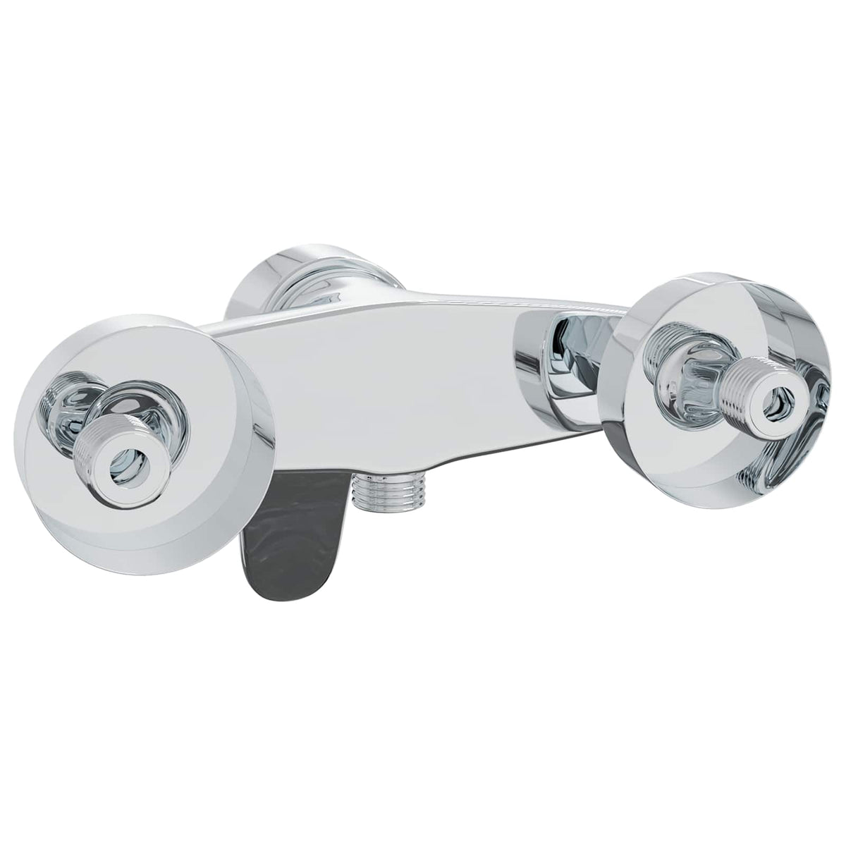 vidaXL Shower Mixer Tap Chrome G 1 / 2 inches