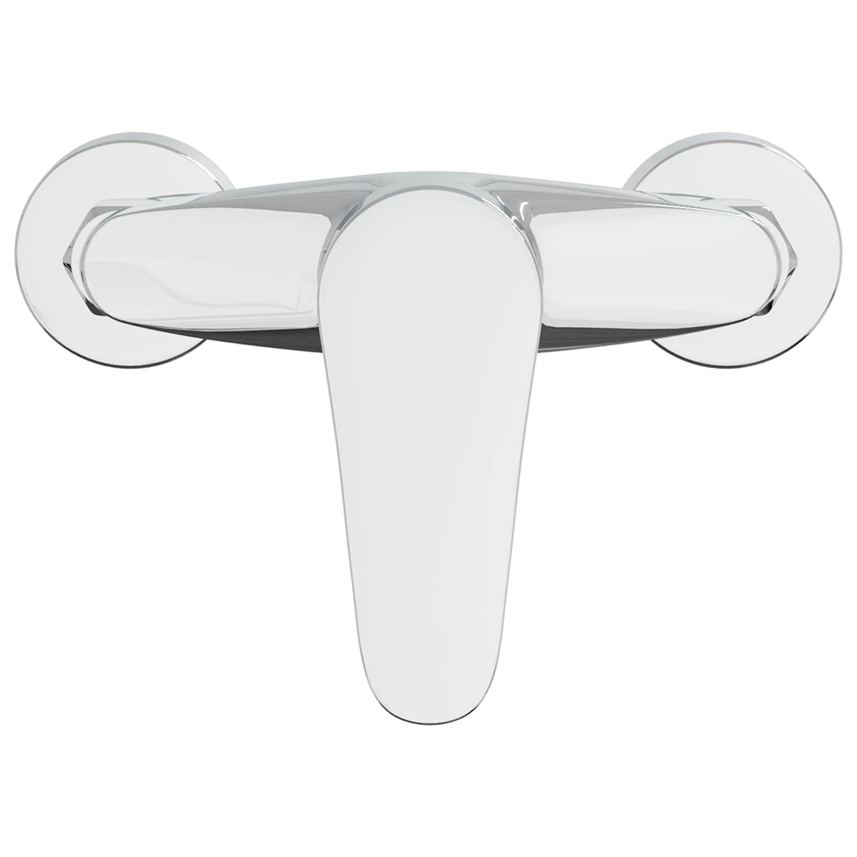 vidaXL Shower Mixer Tap Chrome G 1 / 2 inches