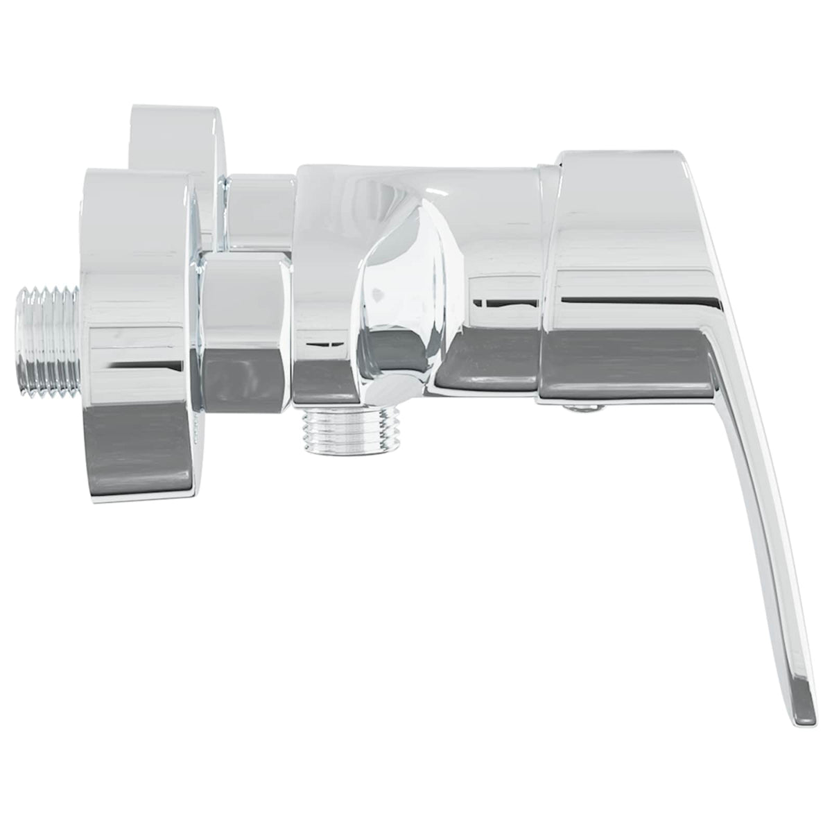 vidaXL Shower Mixer Tap Chrome G 1 / 2 inches