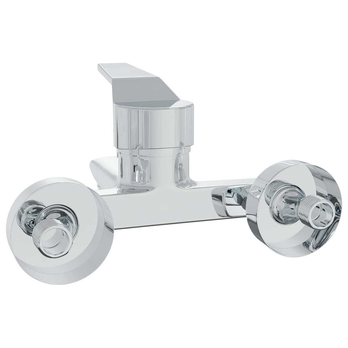 vidaXL Shower Mixer Tap Chrome G 1/2 inches