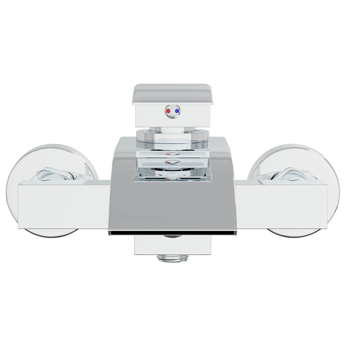 vidaXL Shower Mixer Tap Chrome G 1/2 inches
