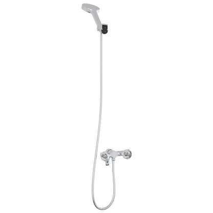vidaXL Shower Head Set Chrome G 1 / 2 inches Brass