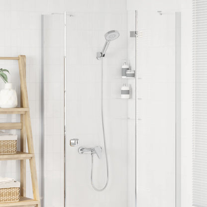 vidaXL Shower Head Set Chrome G 1 / 2 inches
