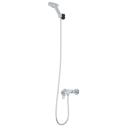 vidaXL Shower Head Set Chrome G 1 / 2 inches