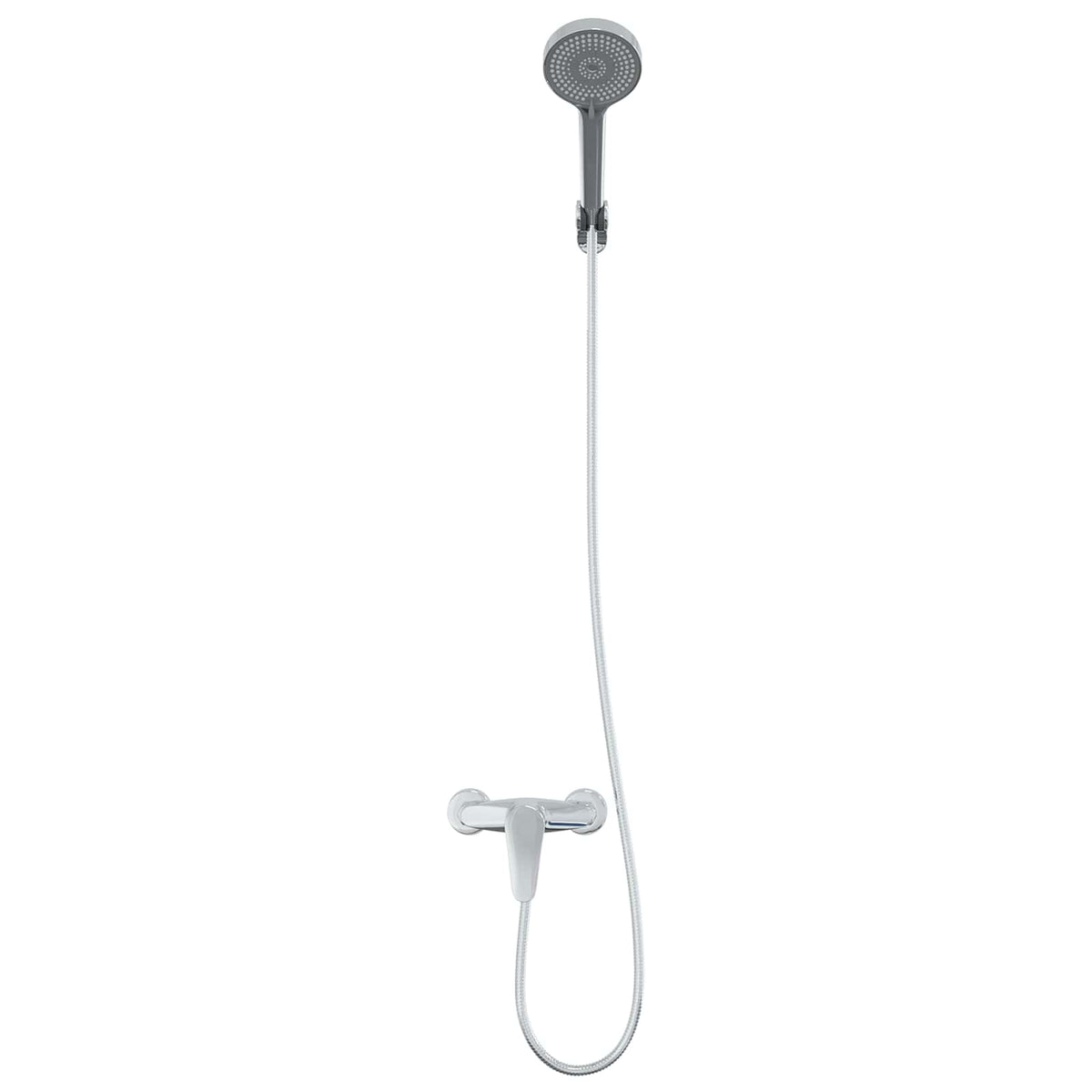 vidaXL Shower Head Set Chrome G 1 / 2 inches