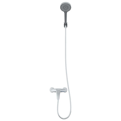 vidaXL Shower Head Set Chrome G 1 / 2 inches