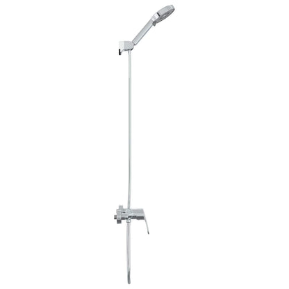 vidaXL Shower Head Set Chrome G 1 / 2 inches