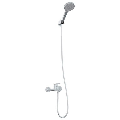 vidaXL Shower Head Set Chrome G 1/2 inches