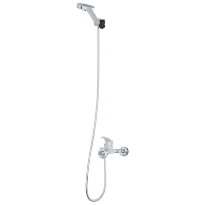 vidaXL Shower Head Set Chrome G 1/2 inches