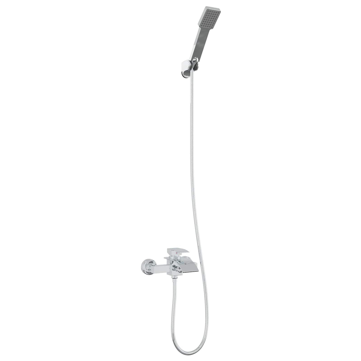 vidaXL Shower Head Set Chrome G 1/2 inches