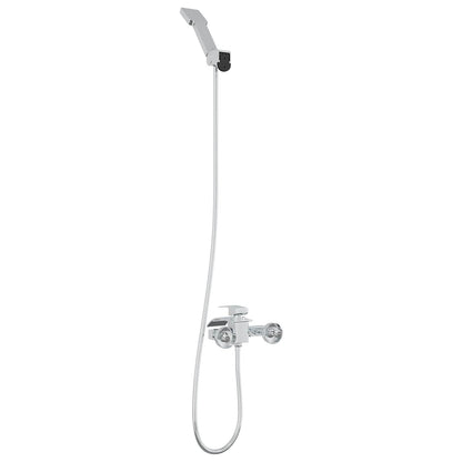 vidaXL Shower Head Set Chrome G 1/2 inches
